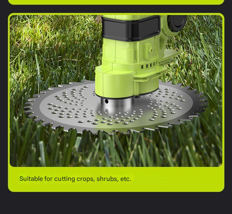DaVKing Electric Lawn Mower Lithium Battery Lawn Mower New Household Small Rechargeable Lawn Mower Wireless Portable_voghion.com