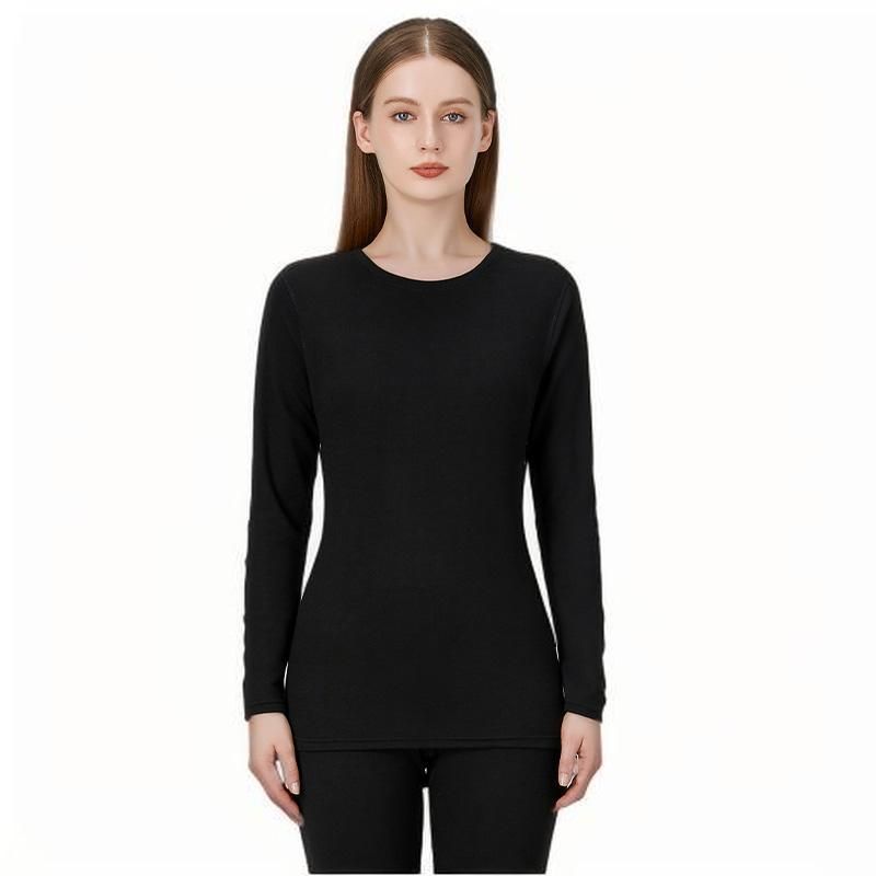 Men's & Women's Thermal Underwear Set - Cashmere Silk Blend, Fleece-Lined, Warm Winter Base Layer, Unisex Long Sleeve & Pants, Soft & Breathable_voghion.com