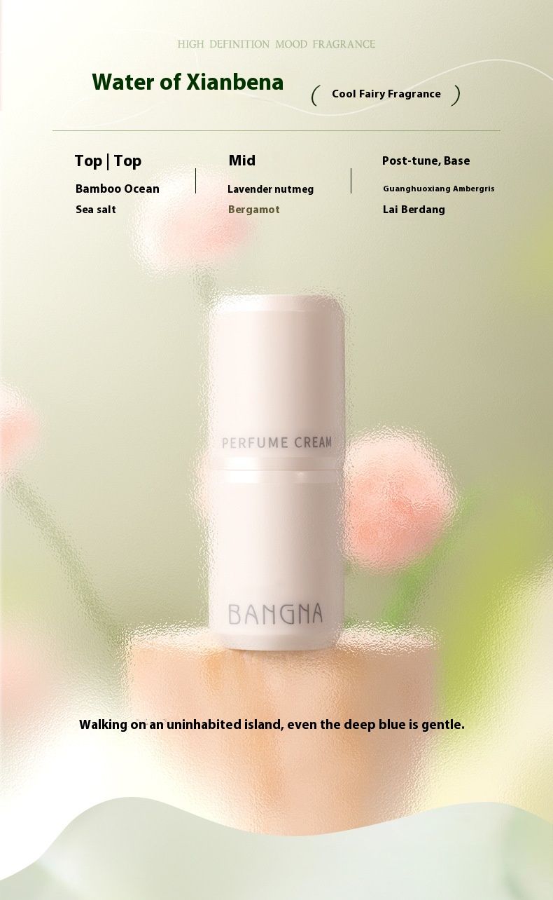 Sweat Suppressant Long-lasting Fragrance Natural Light Fragrance, Non Sticky Covers Odors, Portable Fragrance Cream_voghion.com