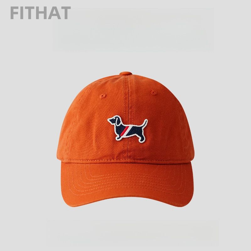 Street High Quality Washed Baseball Cap For Men And Women Soft Top Stylish Face Showing Small Duckbill Cap Dachshund Sun Hat_voghion.com