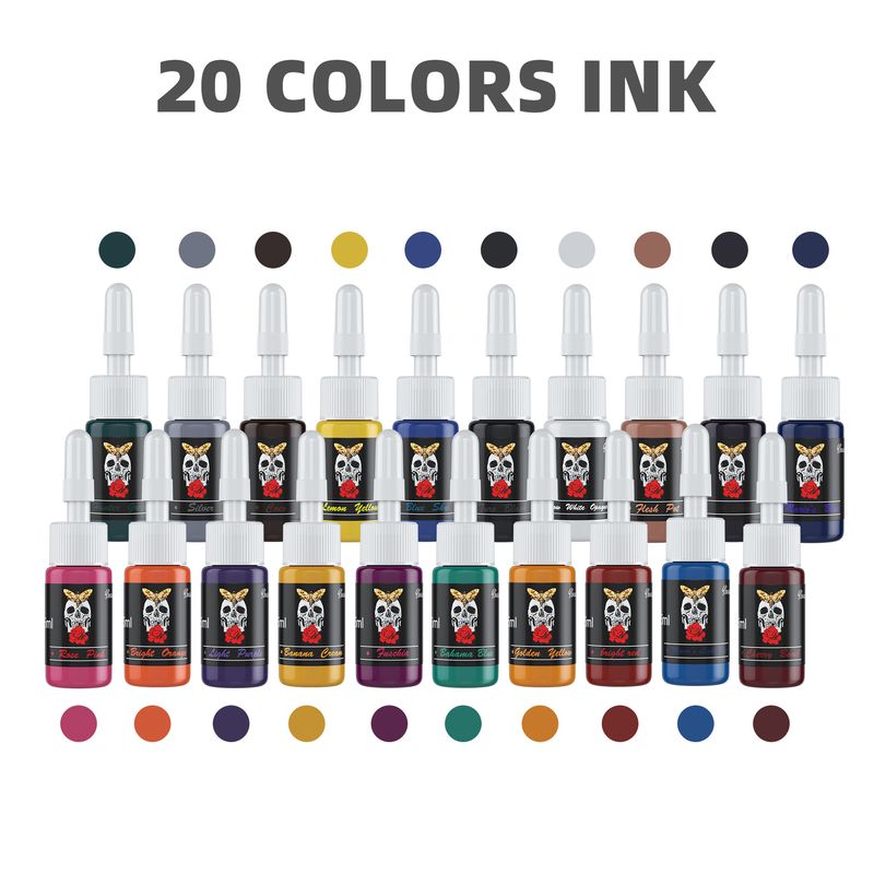 5 ml Übungs-Stickfarbe, Tattoo-Pigment_voghion.com