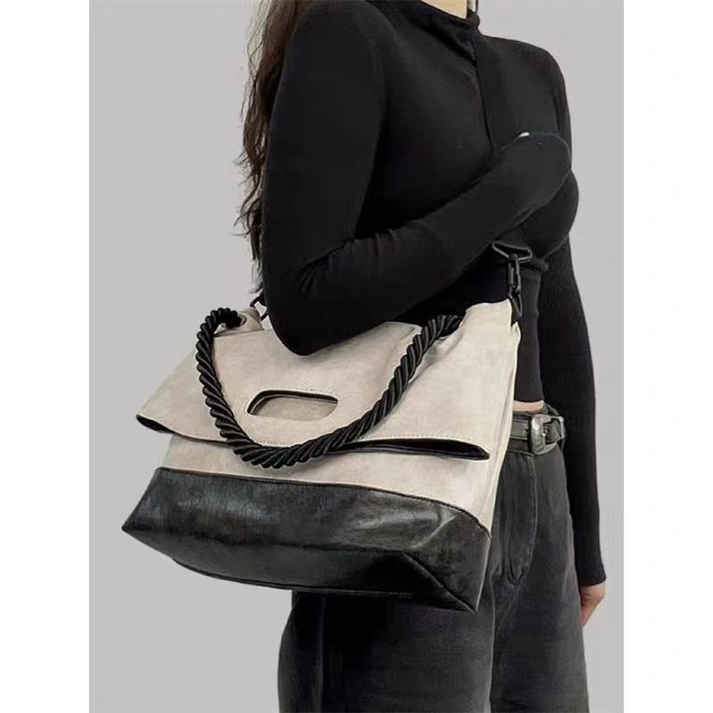 Borsa a tracolla grande in morbida pelle per donna, 2025, nuova, alla moda e alla moda_voghion.com