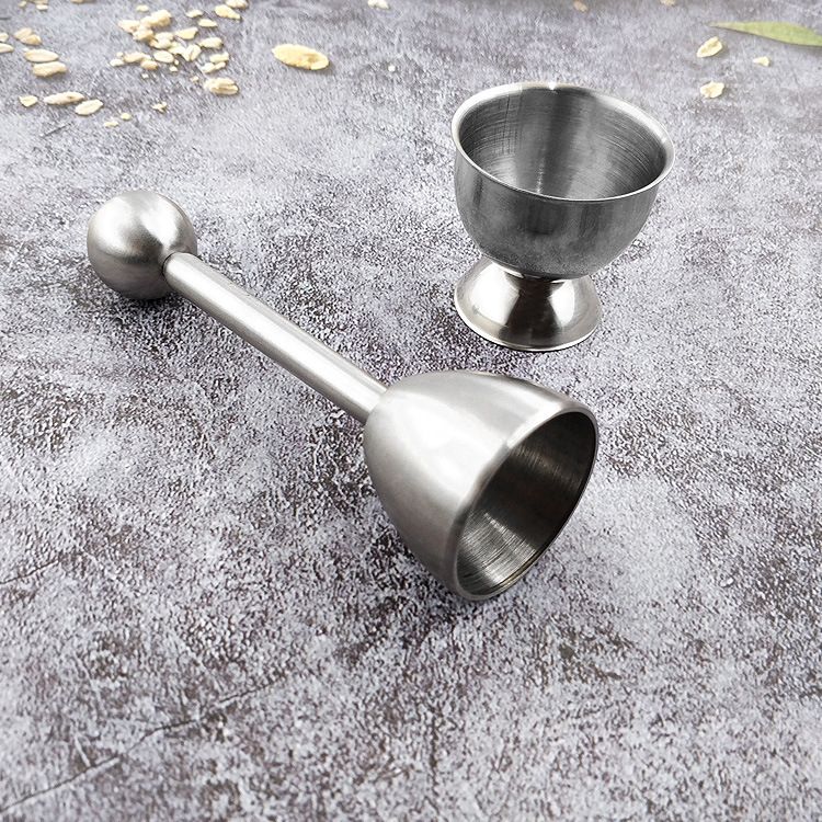ICO Egg Topper - Stainless Steel | Perfect Opener | Soft/Hard Boiled Eggs | Kitchen_voghion.com