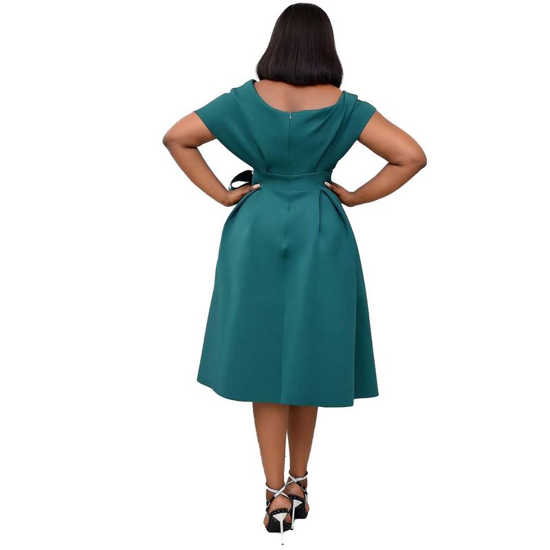 Frauen Herbst Mode Schlanke Spitze Hohl Nähte Afrikanische Große_voghion.com