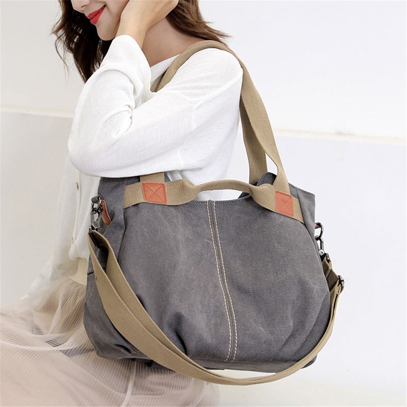 Borse a tracolla da donna in tela in stile invernale per donna Borse a tracolla con pannelli da donna di alta qualità Borse a tracolla Tote Bolsas_voghion.com