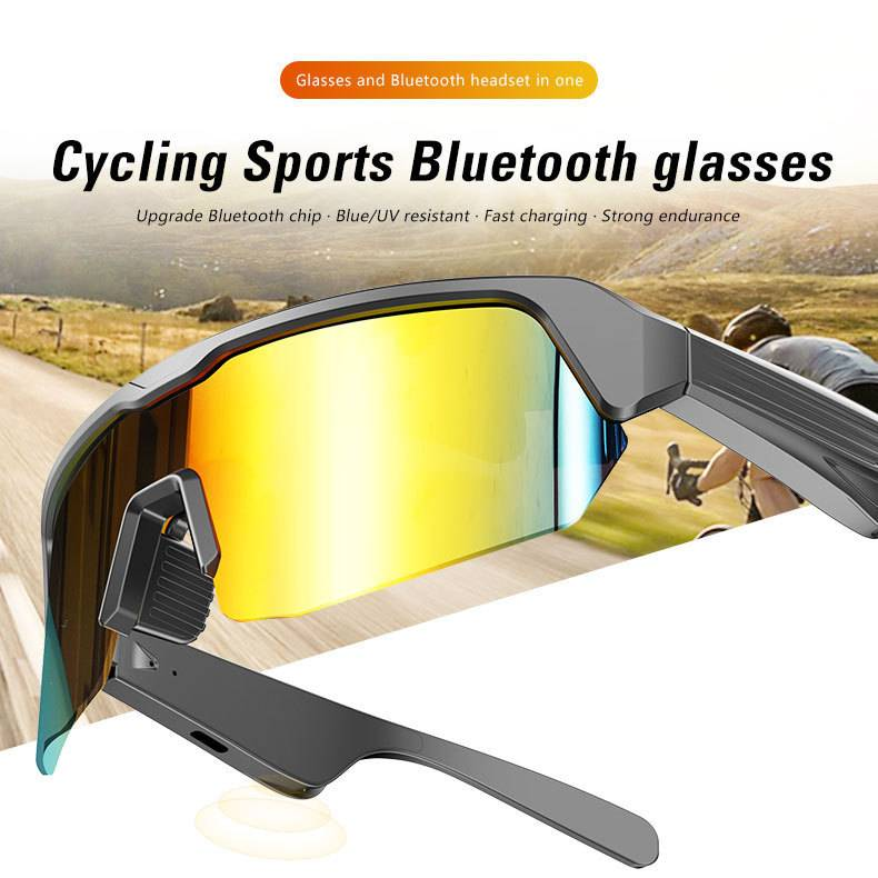 Smart Bluetooth 5.3 Glasses For Listening To Music/Phone Calls/Cycling/Sports Headphone UV Protection Sunglasses For Men Women_voghion.com