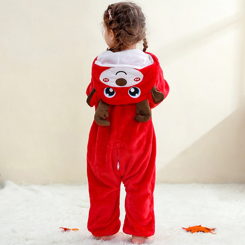 Novos macacões infantis, roupas de Halloween, macacões de Natal, macacões de escalada de flanela_voghion.com