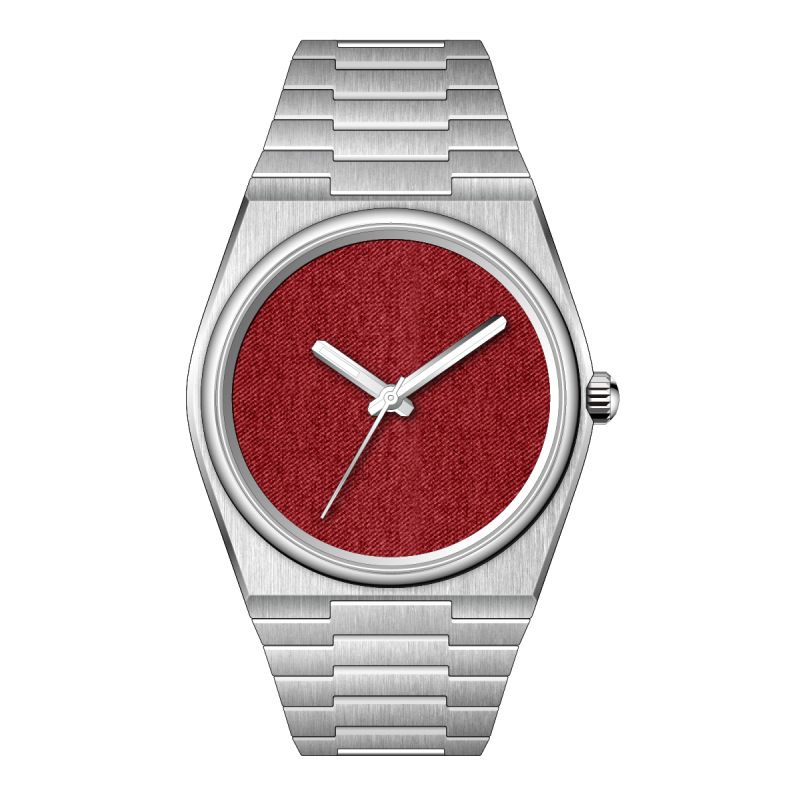 Montre-bracelet unisexe minimaliste et étanche, tendance, en acier inoxydable, pour les passionnés de mode._voghion.com