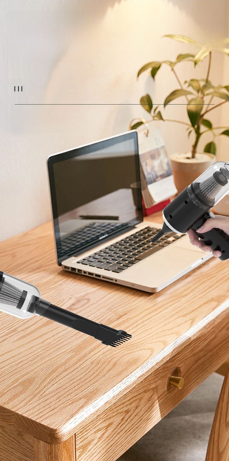Car home vacuum cleaner Small car wireless handheld charging High-power desktop vacuum cleaner portable_voghion.com