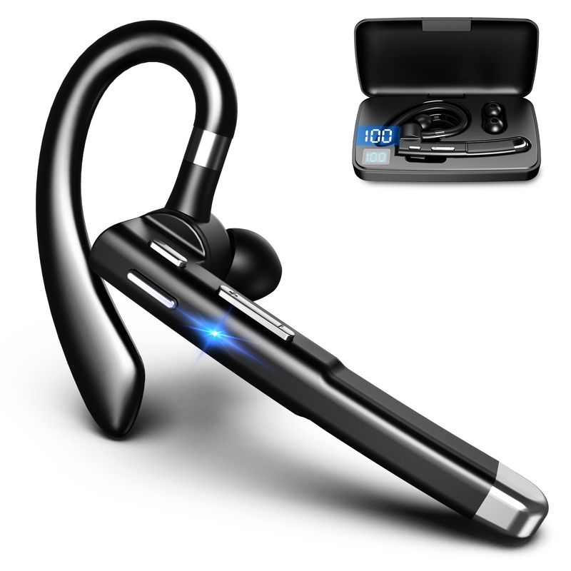 YYK520 Fone de ouvido Bluetooth com cancelamento de ruído esportivo à prova d'água com display digital_voghion.com