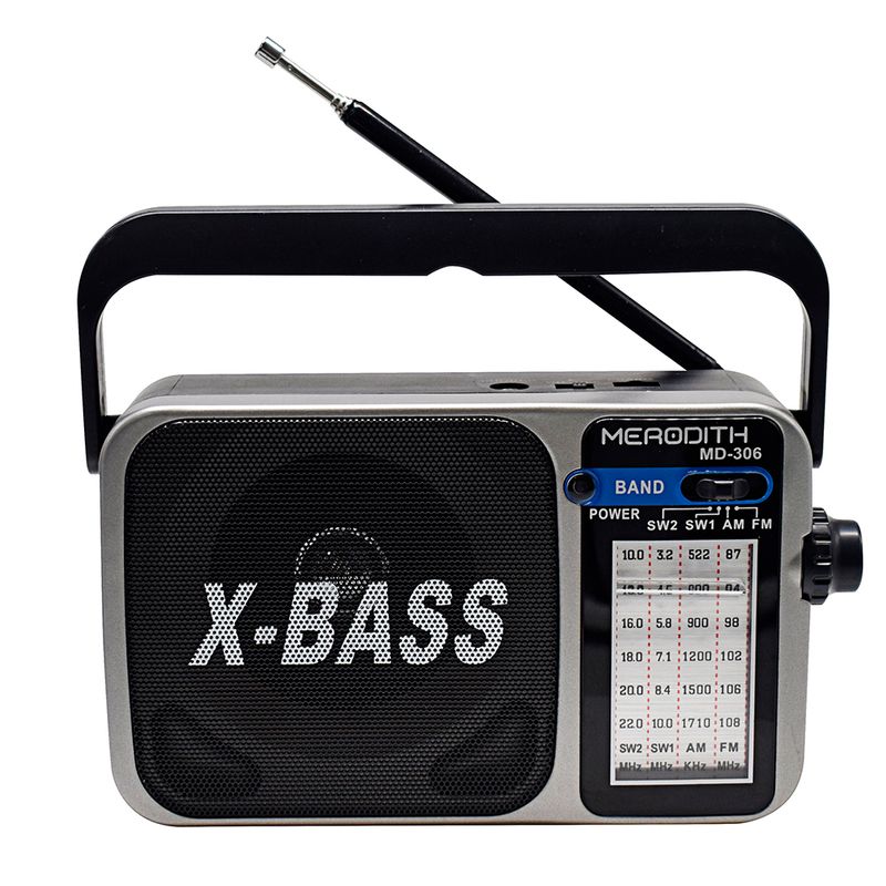 Portable FM AM SW1 SW2 All Waves Multiband Shortwave FullBand Radio With Headphone Jack/Flashlight_voghion.com