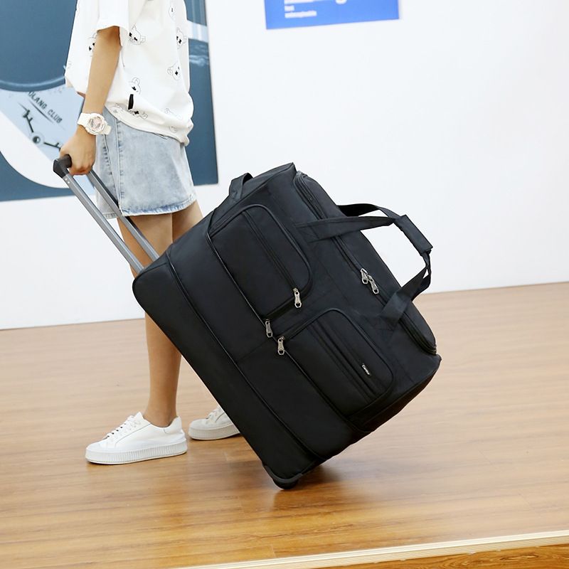 trolley in tessuto per uomo e donna, borsa da viaggio pieghevole di grande capacità, borsa da viaggio per esterni_voghion.com