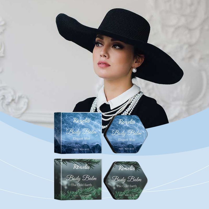 Bálsamo corporal elegante, refrescante, no pegajoso, portátil, de bolsillo, con un toque de frescura y un encanto diario._voghion.com