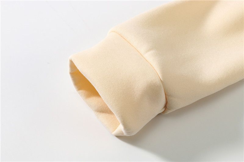 Unisex Fleece-Lined Hoodie With Kangaroo Pocket – Oversized Pullover Sweatshirt With Bold Letter Print For Streetwear & Casual Comfort_voghion.com