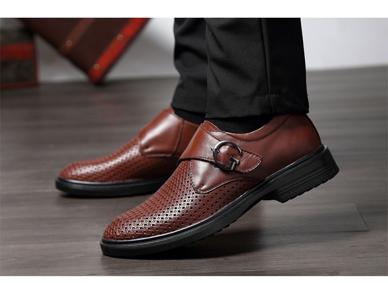 Buty męskie ze skóry naturalnej, na co dzień, z wzorem krokodyla, na platformie, w dużych rozmiarach_voghion.com