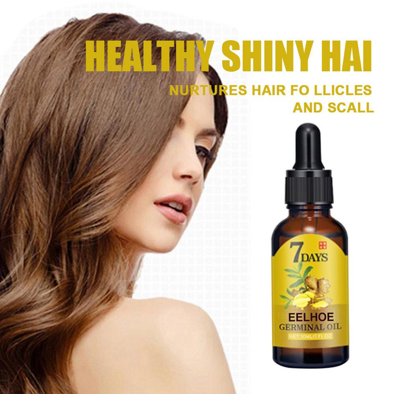 Growth Serum Oil 10/20/40Ml Tät regenerering Ginger Hårvård Reparation Vätska Essential Anti Loss_voghion.com
