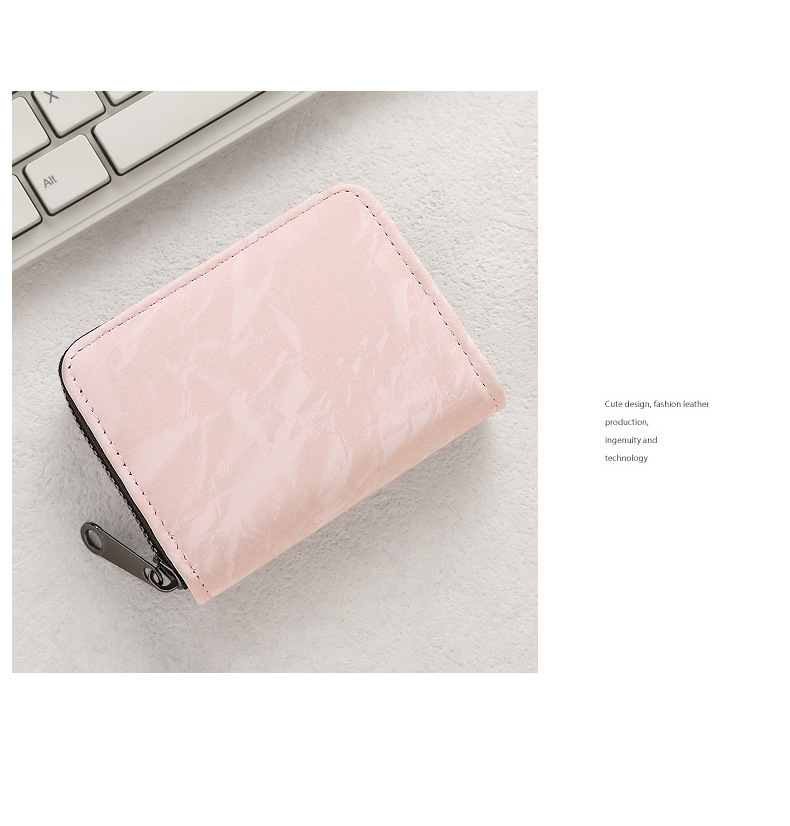 Kartenhalter, Geldbörse, Brieftasche, Anti-Entmagnetisierungsbürste, Multifunktions-Kartentasche, große Kapazität, Wasserwellen-Kartenhalter, Trend, einfache Tragetasche_voghion.com