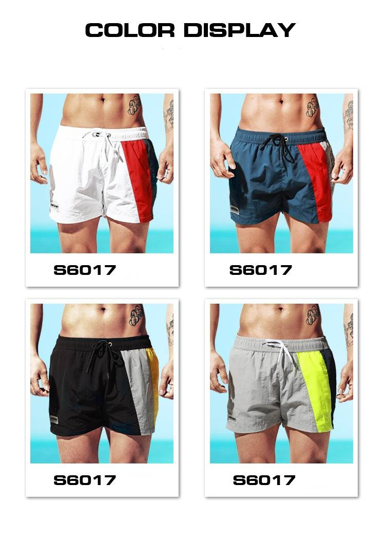 Men's Flat-angle Loose Swimming Trunks And Quick-drying Beach Pants_voghion.com