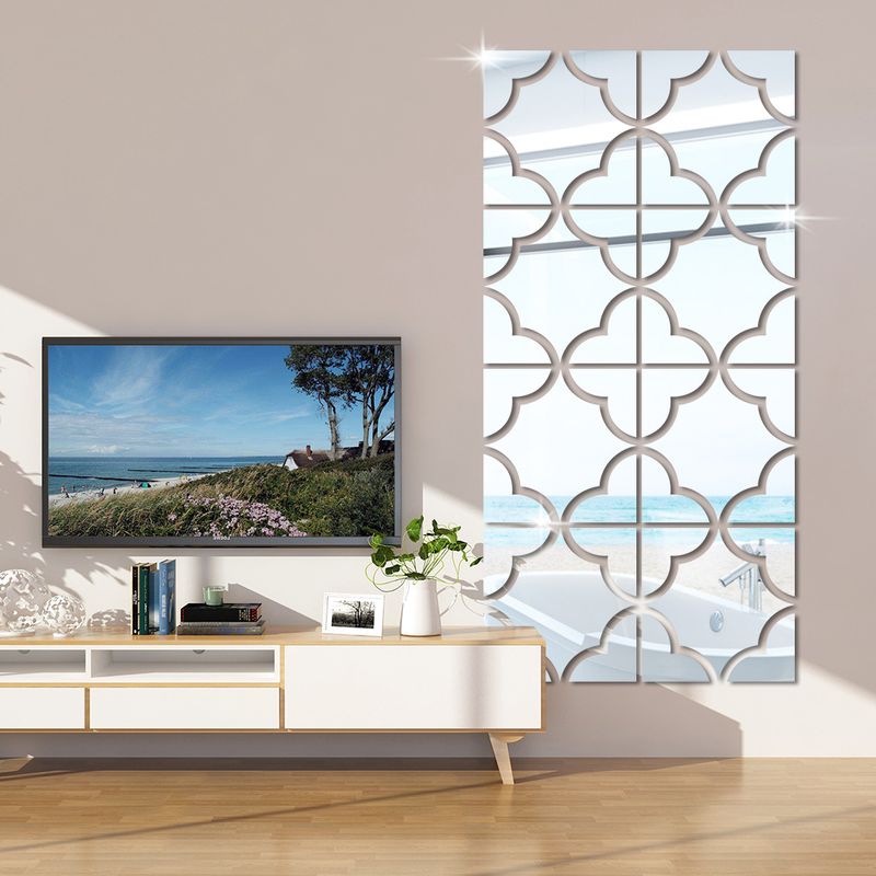 Wall SM093 Personalized Creative Bedroom Acrylic Mirror Stickers_voghion.com