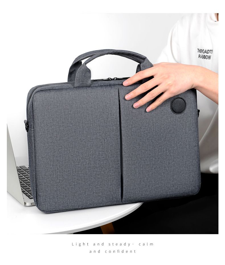 Borsa per laptop, tracolla, business, borsa per documenti, leggera, grande capacità, impermeabile_voghion.com