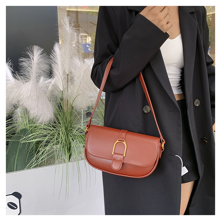 Bolsa de axila de nicho francês 2023 verão novo estilo bolsa crossbody de ombro único para mulheres, bolsa quadrada pequena moderna e versátil com temperamento_voghion.com