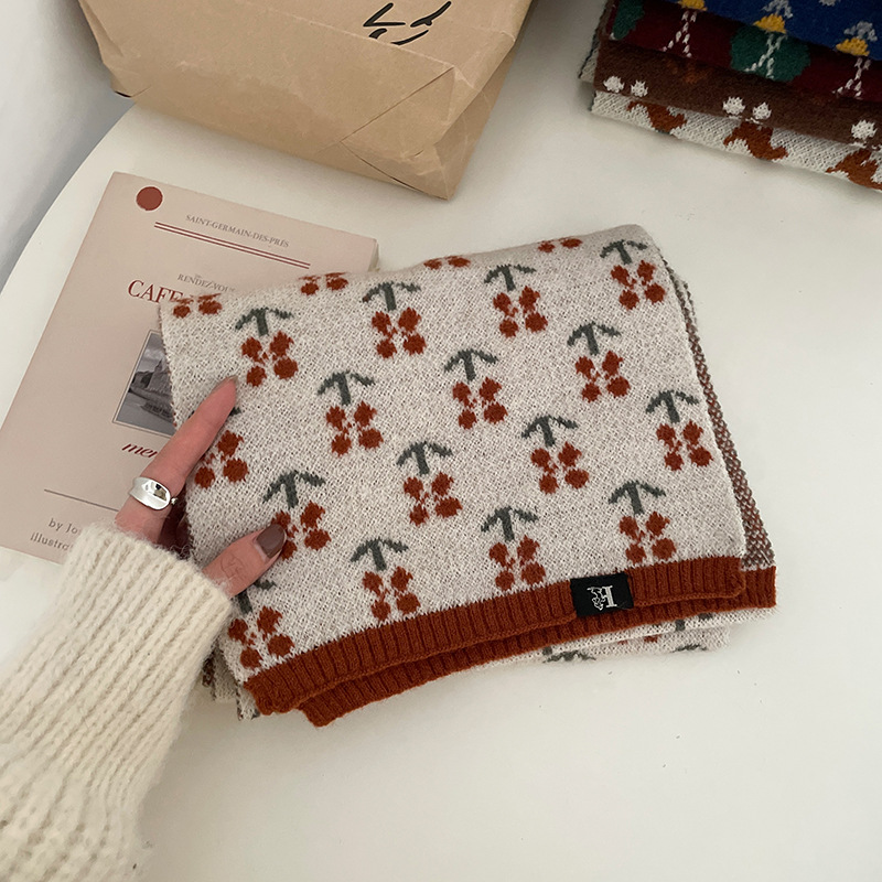 Heiße Designer-Modelle, Temperament, Trend, Pendeln, Freizeit, Damen, britischer Stil, Vogelkäfig, Quaste, warmer Herbst- und Winterschal, Schal_voghion.com