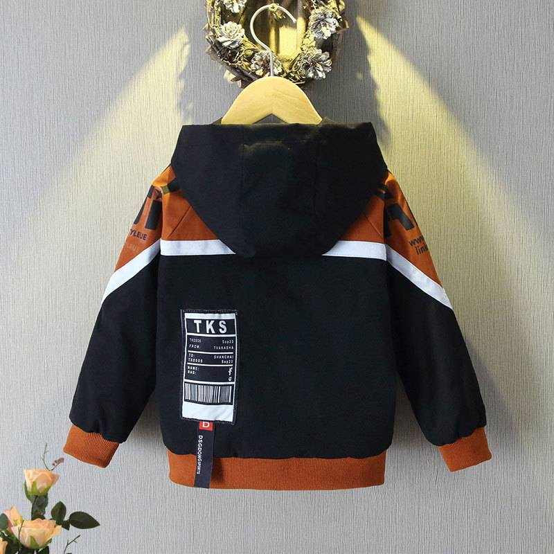 Abbigliamento per bambini Giacca per ragazzi 2024 primavera nuovo stile giacca per bambini primavera e autunno top alla moda ragazzi di taglia media e grande camicia con cerniera_voghion.com