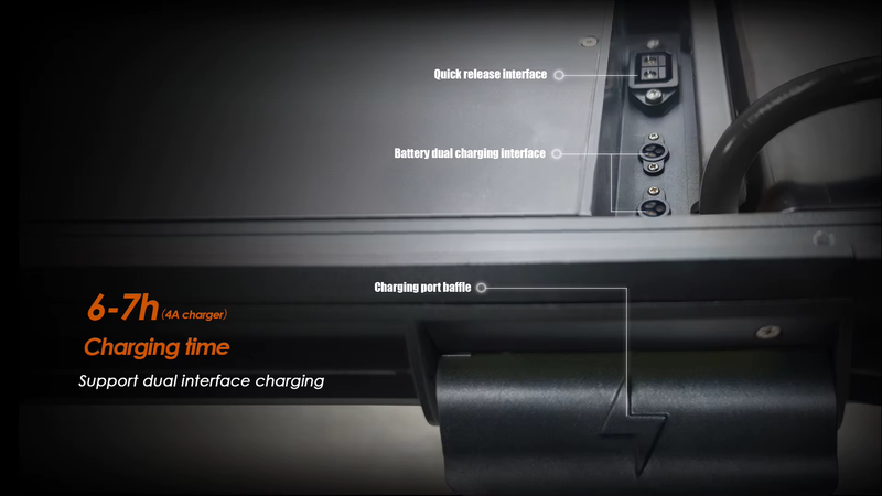 KuKirin G3 Pro 1200W*2 Motor Off-Road elektrisk scooter 10 Tommer Dæk 52V 23,2Ah Aftageligt batteri 80KM Max Rækkevidde 65Km/t Max Hastighed_voghion.com