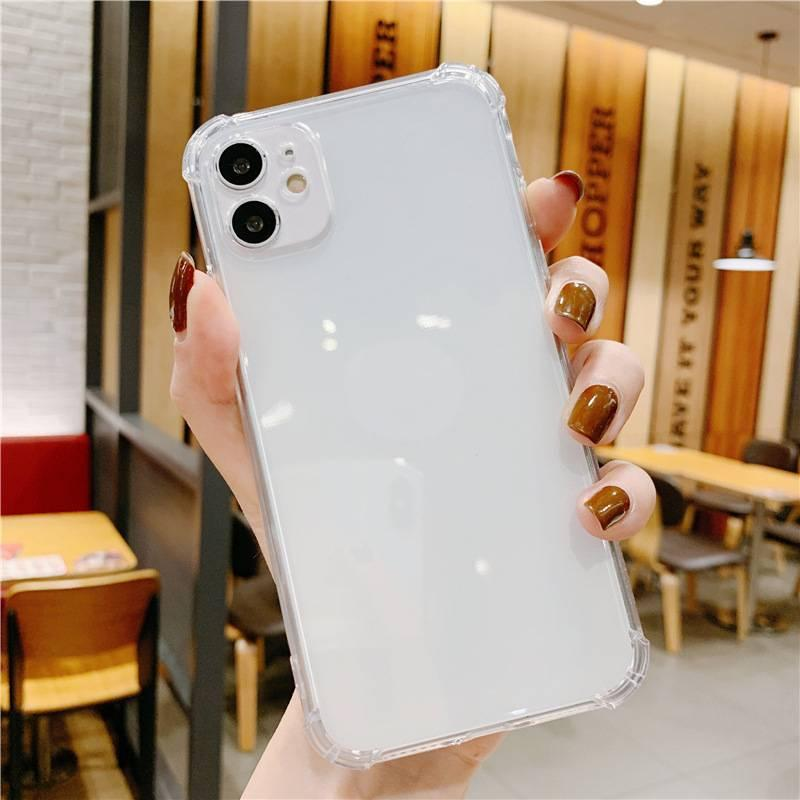 Aple 16/14PROMAX Şeffaf Kalınlaştırılmış Düşme Önleyici Koruyucu Kılıf Iphone15 Hassas Delik Cep Telefonu Kılıfı İçin Uygundur_voghion.com