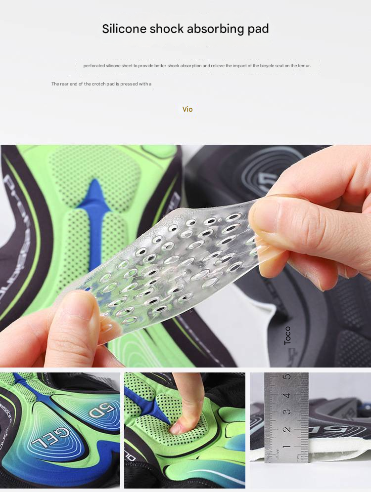 Pantaloni da ciclismo NOKO-ARSUXEO, da uomo, per attività all'aperto, traspiranti, ad asciugatura rapida, in rete, con cuciture ad alta elasticità, con imbottitura in spugna, biancheria intima da ciclismo U06_voghion.com