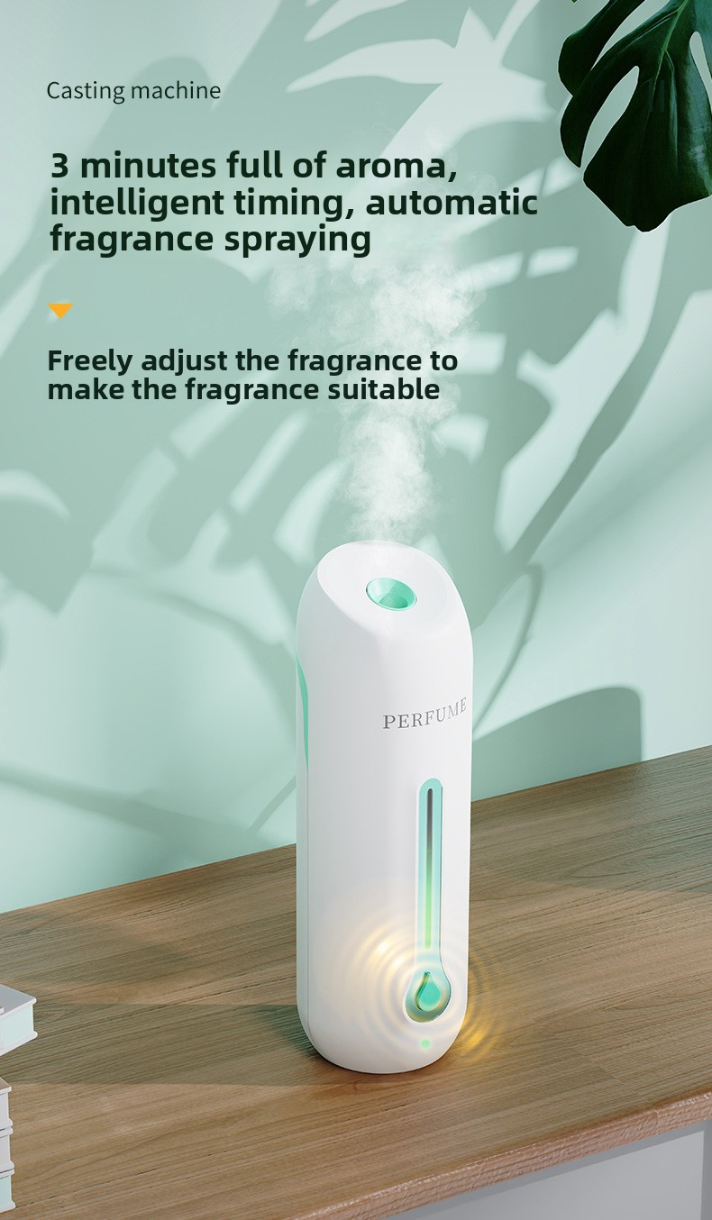 Difusor de aroma inteligente – Dispensador automático de óleos essenciais para carro/casa/escritório, temporizador de 60-120 minutos, alimentação USB, capacidade de 800 ml_voghion.com