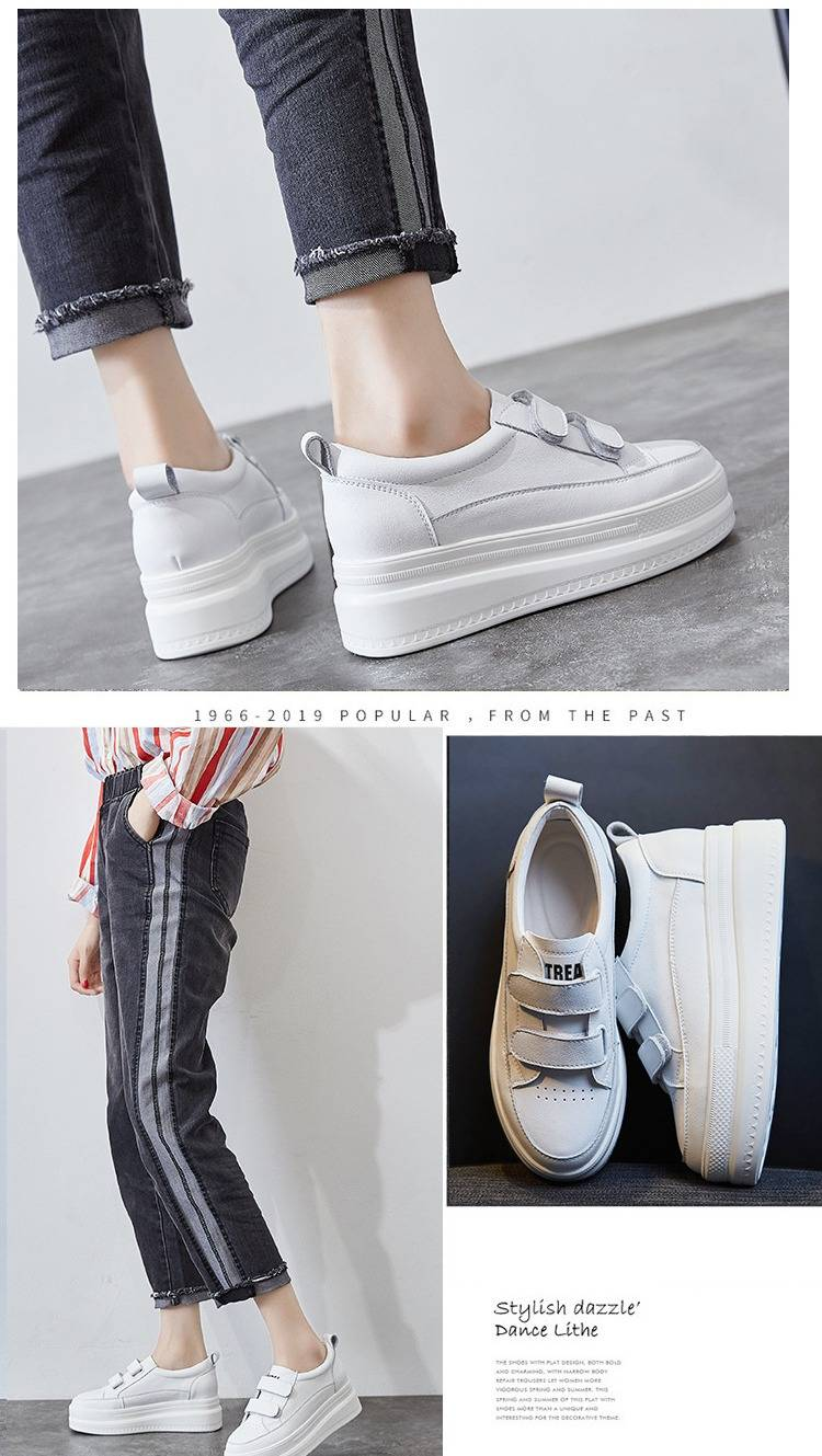 Kleine weiße Schuhe Frauen 2025 Neue Koreanische Version Alle Spiel Student Turnschuhe Dicke Sohle Ins Straße Schießen Casual Trendy Schuhe Bequeme Ins stil_voghion.com