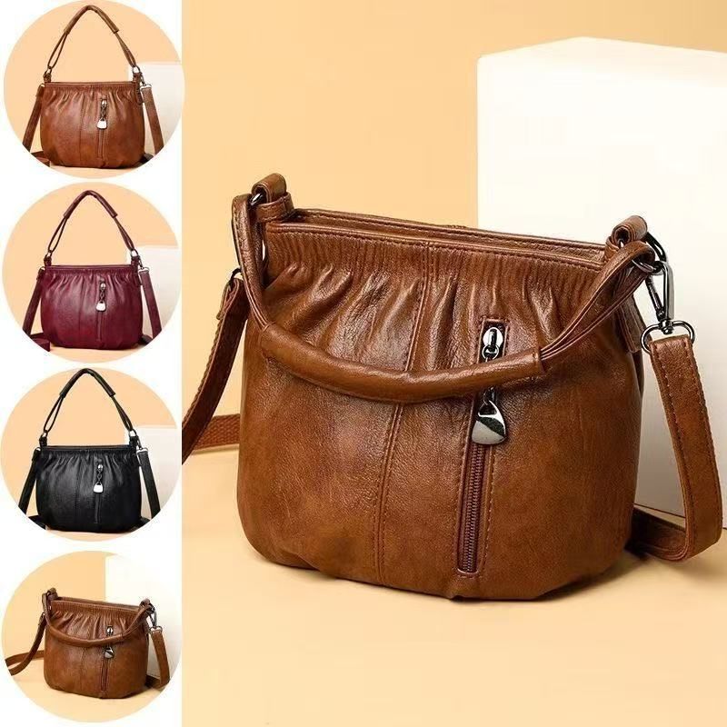 Borsa a mano AA Borsa a mano in pelle di mucca Borsa per la spesa Borsa pieghevole Shopper Hobo Borsa da spiaggia in carta LOWEBAG Borsa a tracolla da viaggio ultrasottile di lusso_voghion.com