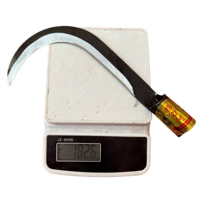 Machete – Lama forgiata di alta qualità per tagliare erba, piante di banana ed erbacce marine (opzioni lama a foglia/curva/seghettata)_voghion.com