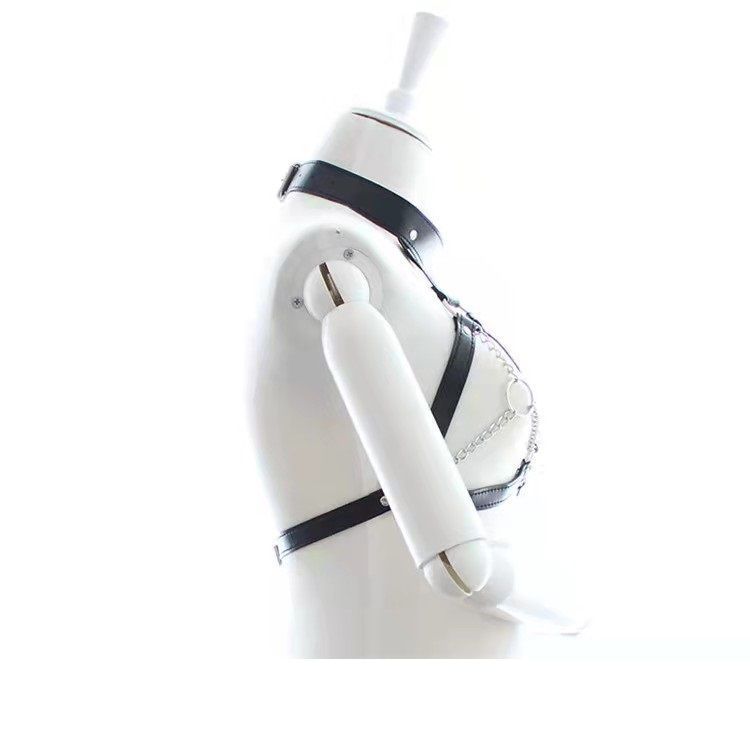 Reggiseno contenitivo SM, con clip per bavaglio, set sexy stretto per uscite, giocattoli sessuali_voghion.com