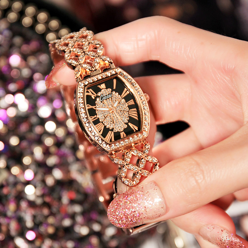 Orologio da donna Orologio con diamanti Orologio da donna al quarzo Orologio_voghion.com