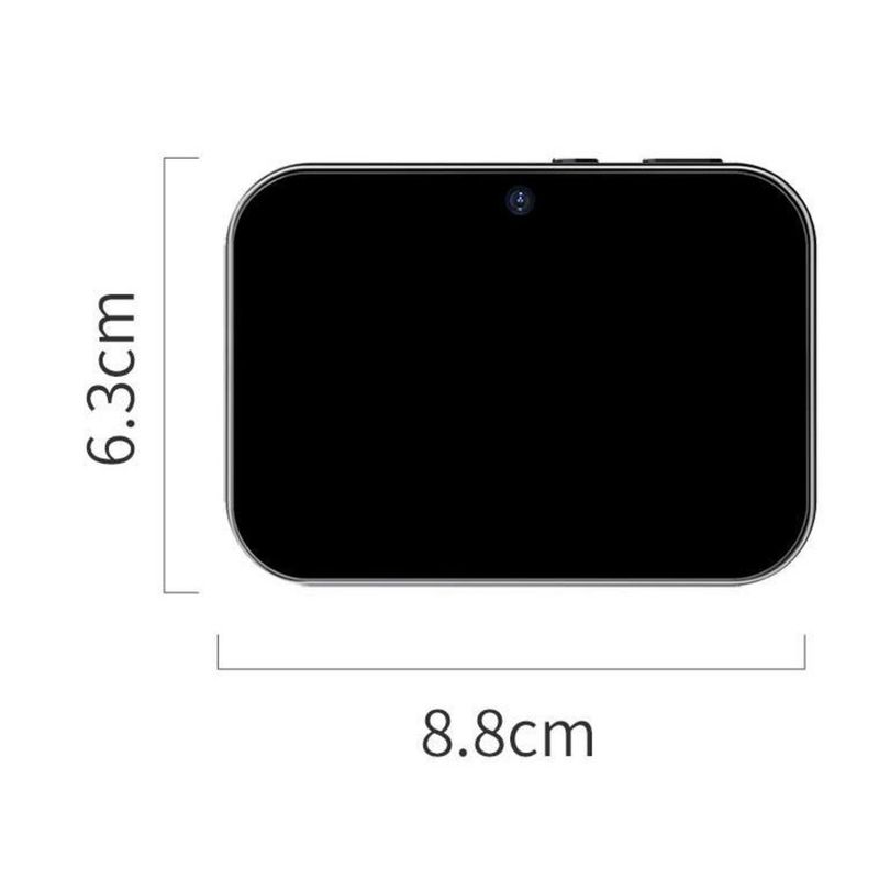 Appareil photo numérique D6 tout neuf, triple CCD, écran tactile complet, 6 400 W, pixels HD, musique, cinéma, haute qualité_voghion.com