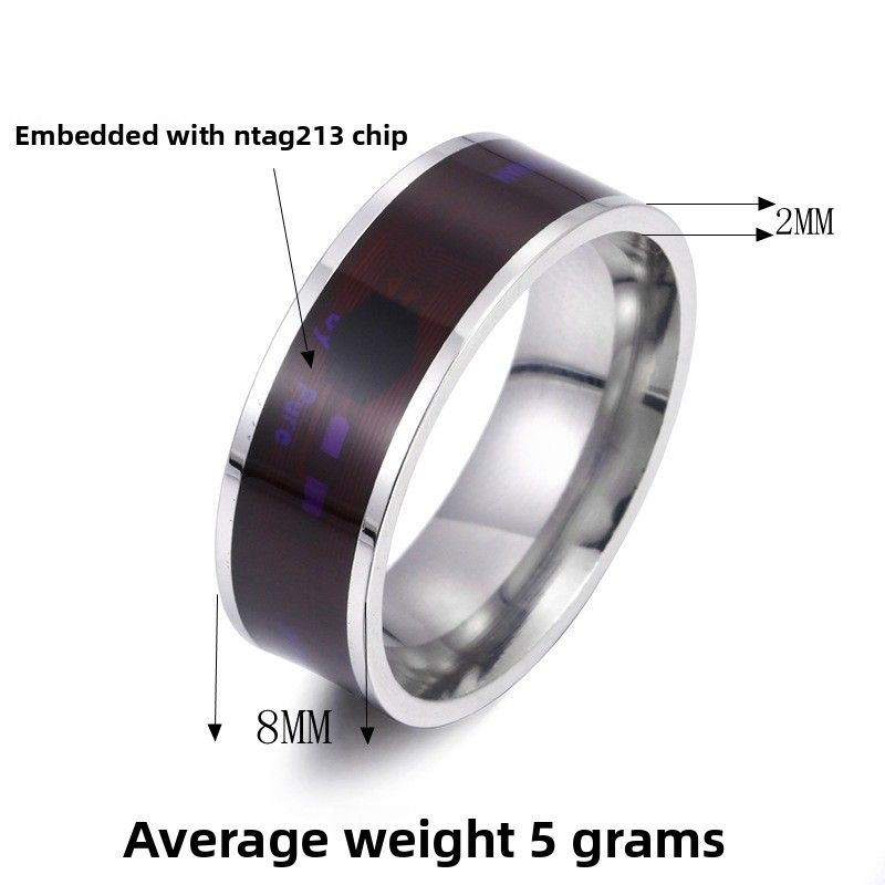 Cross-Border Hot Selling NFC Ring Home Smart Wearable Phone Accessories Wholesale No Lagging_voghion.com