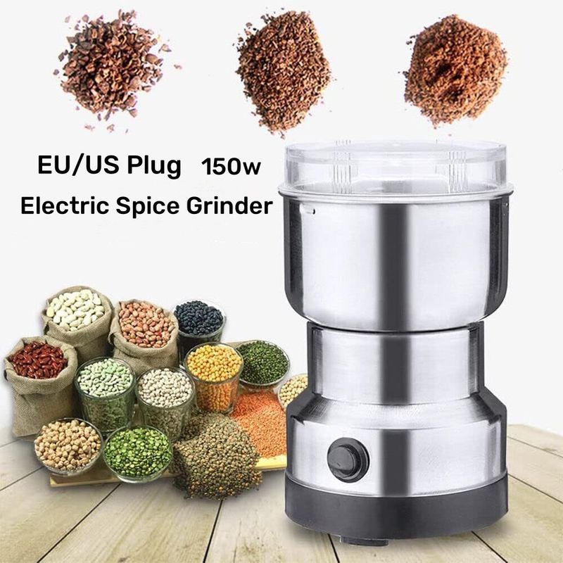 2025 New Household Electric Multi-Function Grinder Grinds Coffee Beans, Grains, Spices & Herbs With Powerful Performance_voghion.com