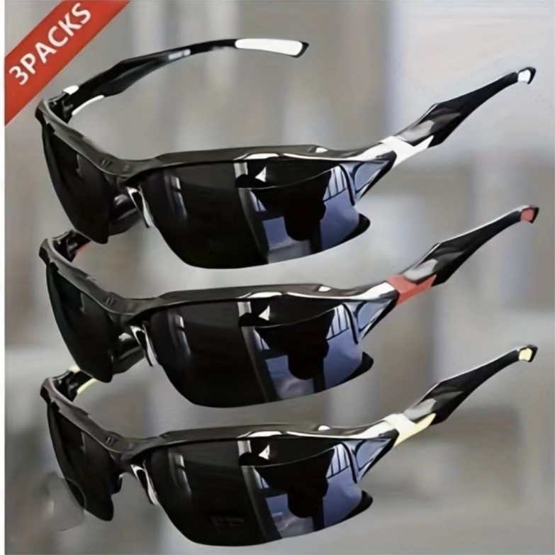 New Outdoor Sports Half-Frame Polarized Sunglasses For Men Cycling Running Fishing Lightweight Goggles_voghion.com