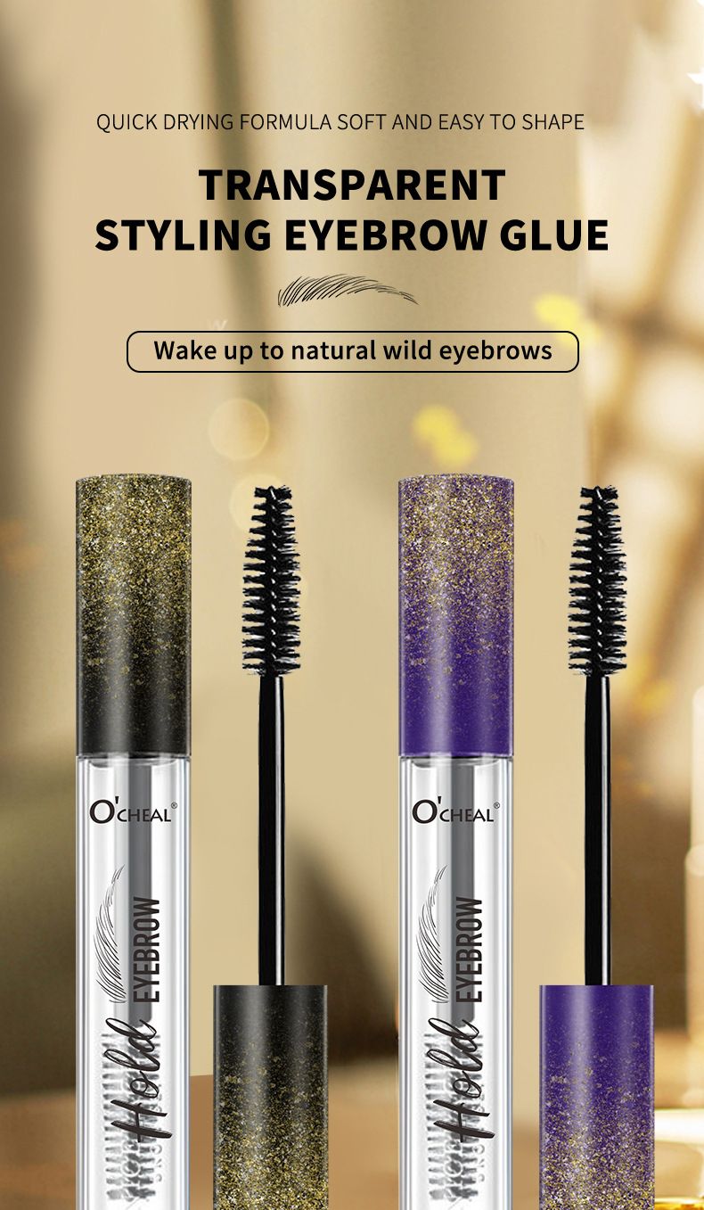 OCHEAL Eyelash Styling Glue Colorless Transparent Wild Eyebrow Gel Eyebrow Styling Liquid Waterproof And Sweat-proof 5-in-1 Eyelash Essence Essential_voghion.com