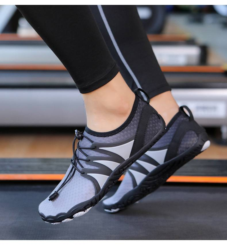 Breathable Quick-Dry Water Shoes – Lightweight Aqua Socks For Swimming, Yoga & Outdoor Adventures (Low-Cut, Stretch Fit, Unisex)_voghion.com