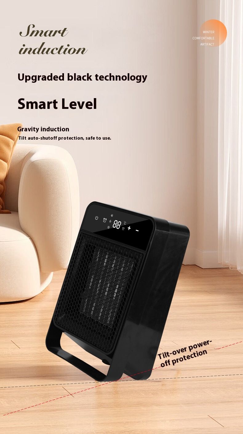 Dokunmatik Ekran ve Uzaktan Kumandalı Seramik Oda Isıtıcısı - 1500W Hızlı Isıtma, 8 Saat Zamanlayıcı, Aşırı Isınma Koruması, Ev/Ofis İçin Ultra Sessiz, Beyaz/Siyah_voghion.com