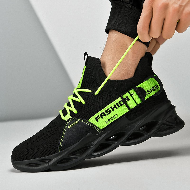 Männer Schuhe Atmungs Mode Mesh Laufschuhe Mann Hohe Qualität Unisex Licht Tennis Körbe Athletische Turnschuhe für Männer_voghion.com