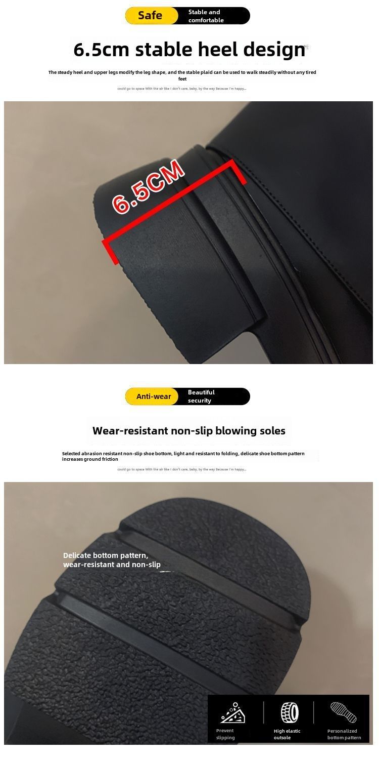 Internet Trendy Short Barrel Martin Boots Women's Autumn 2024 New Western Style Fashionable Spice Girls Retro All-match Thick Bottom Pants Boots_voghion.com