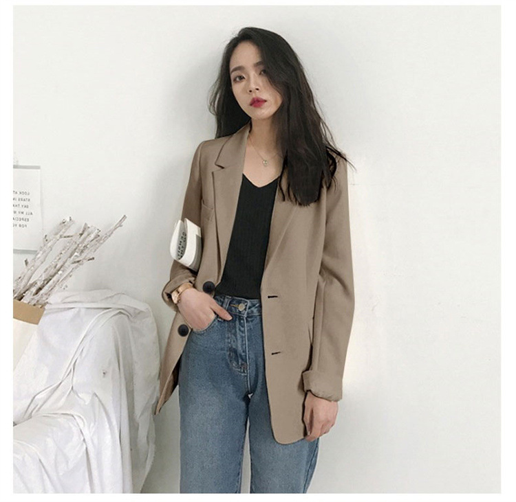 Nuova giacca da abito piccola alla moda da donna_voghion.com