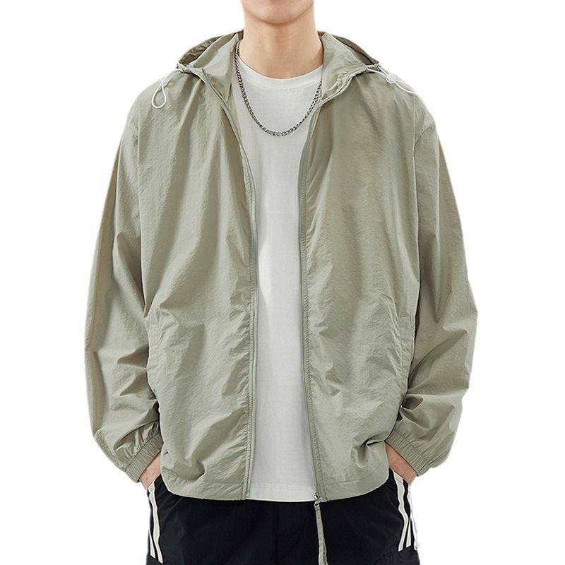 Unbeatable Quality Outdoor Ice Silk Lightweight Clothes For Men In Summer 2025 UPF50+UV Resistant Breathable Sunscreen Coat_voghion.com