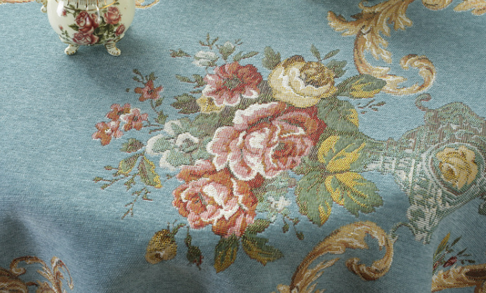 Hot selling Europese stijl Chenille eettafelkleed, salontafelkleed in de woonkamer, vierkant tafelkleed, stoel_voghion.com