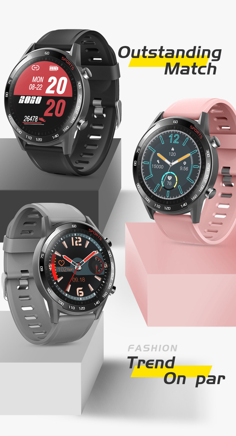 T23 SmartWatch Bracelet Fitness Activity Tracker Wearable_voghion.com