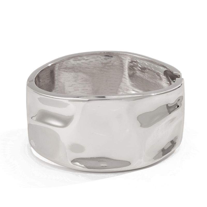 Armband Punk Brede Armband Dames Zwaar Ontwerp Ring Overdreven Draad Twist Lijn Armband_voghion.com